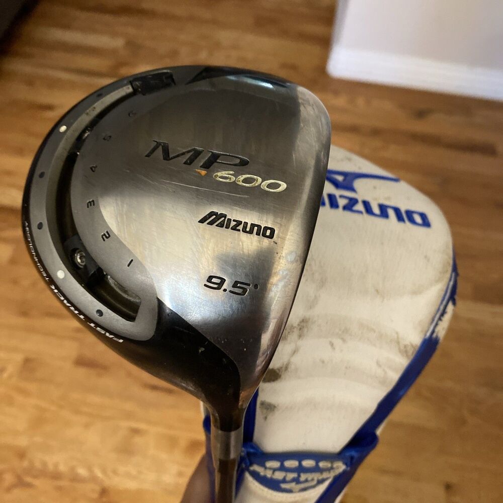 Mizuno MP-600 9.5° Adj Weighting Driver Fujikura 360 S-Flex Shaft + Headcover